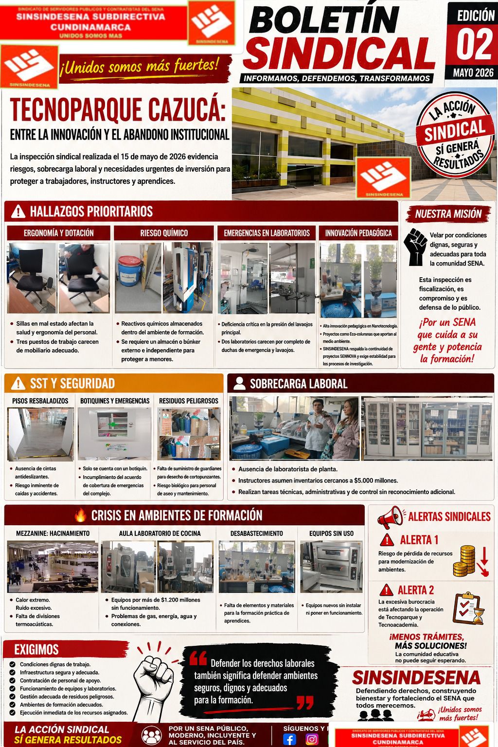 Visita Sede Tecnoparque Cazuca
